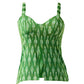 Ikat Green Top