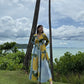 Selene Dress in Limoncello Print