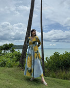 Selene Dress in Limoncello Print