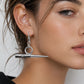 SENSHII LINK EARRINGS Platinum