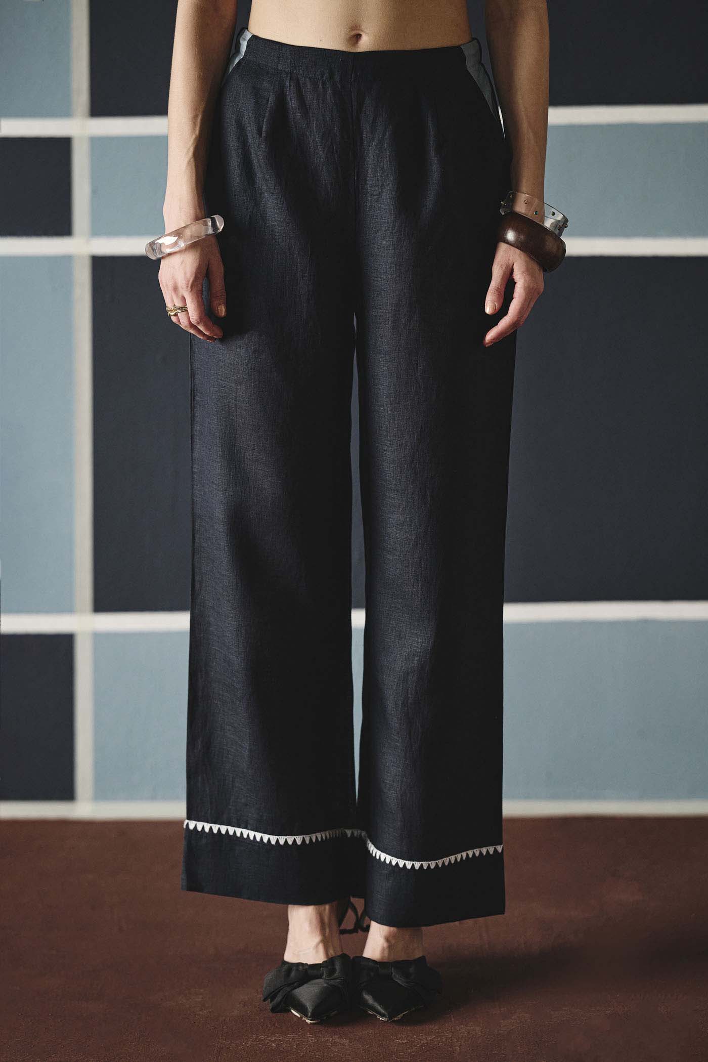 Eri Embroidered Pants