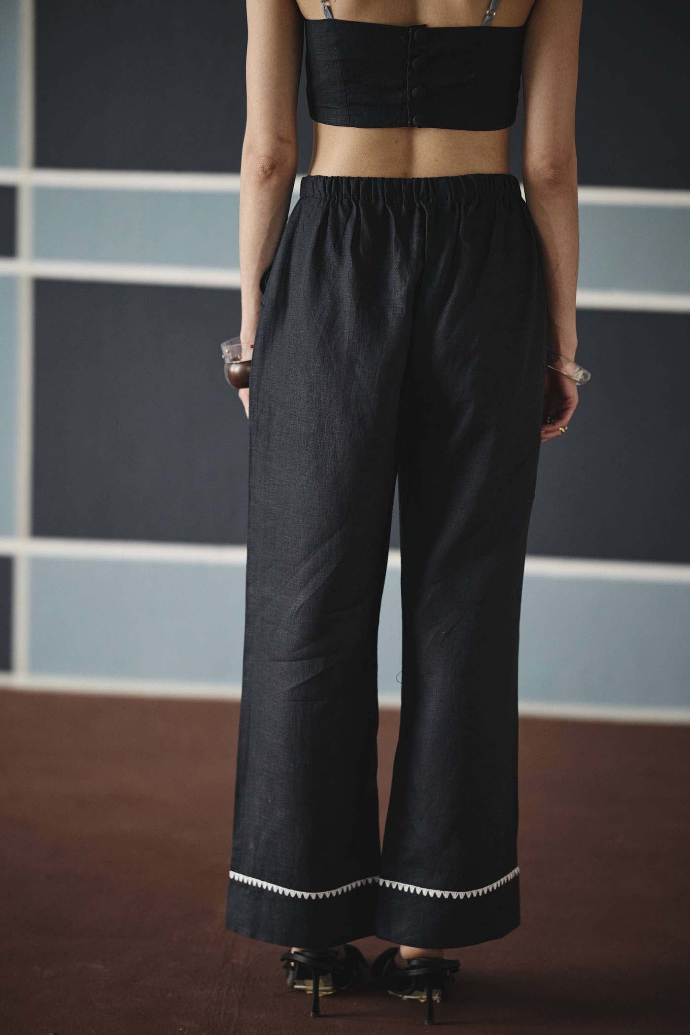 Eri Embroidered Pants