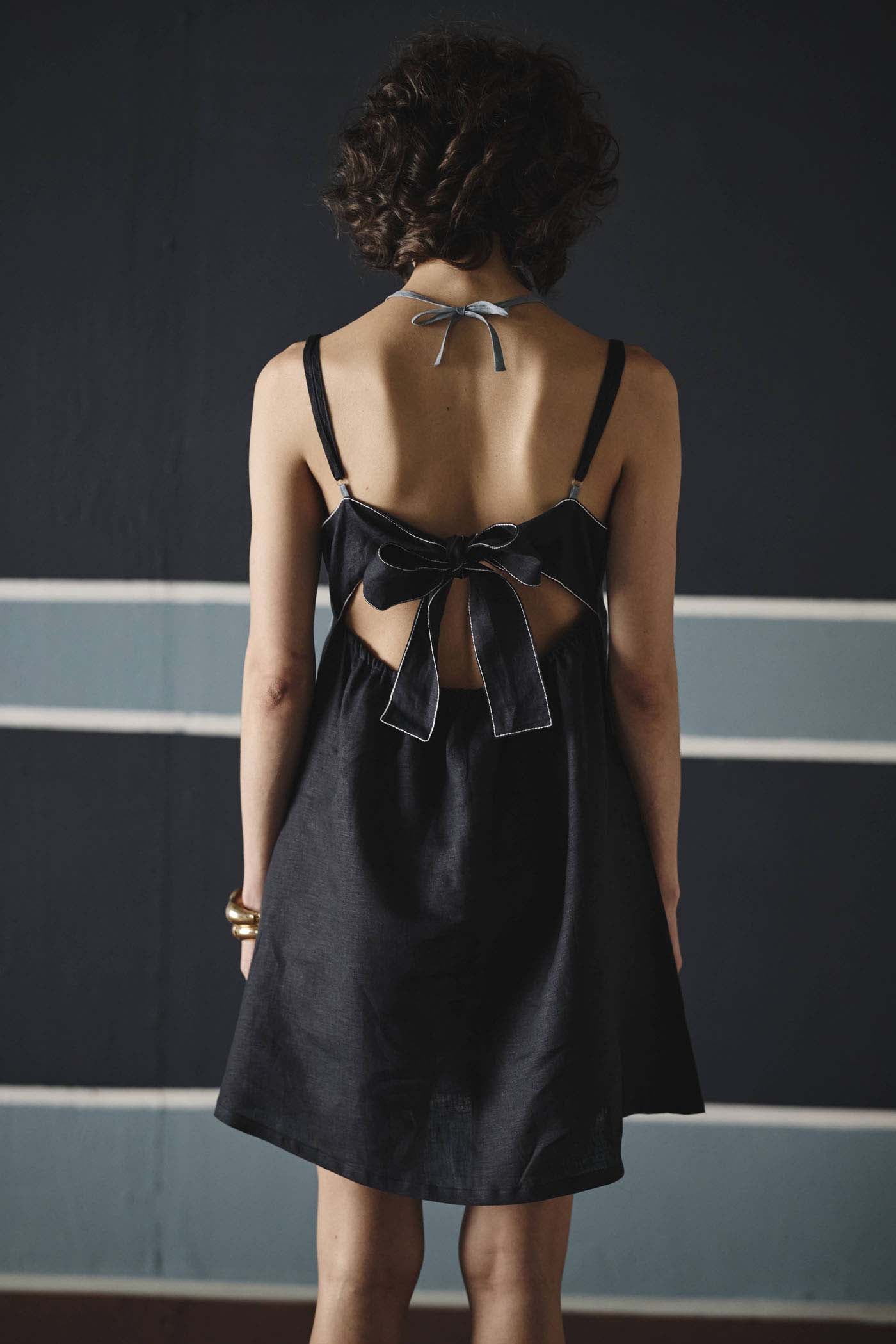 Zoe Tie-Up Dress