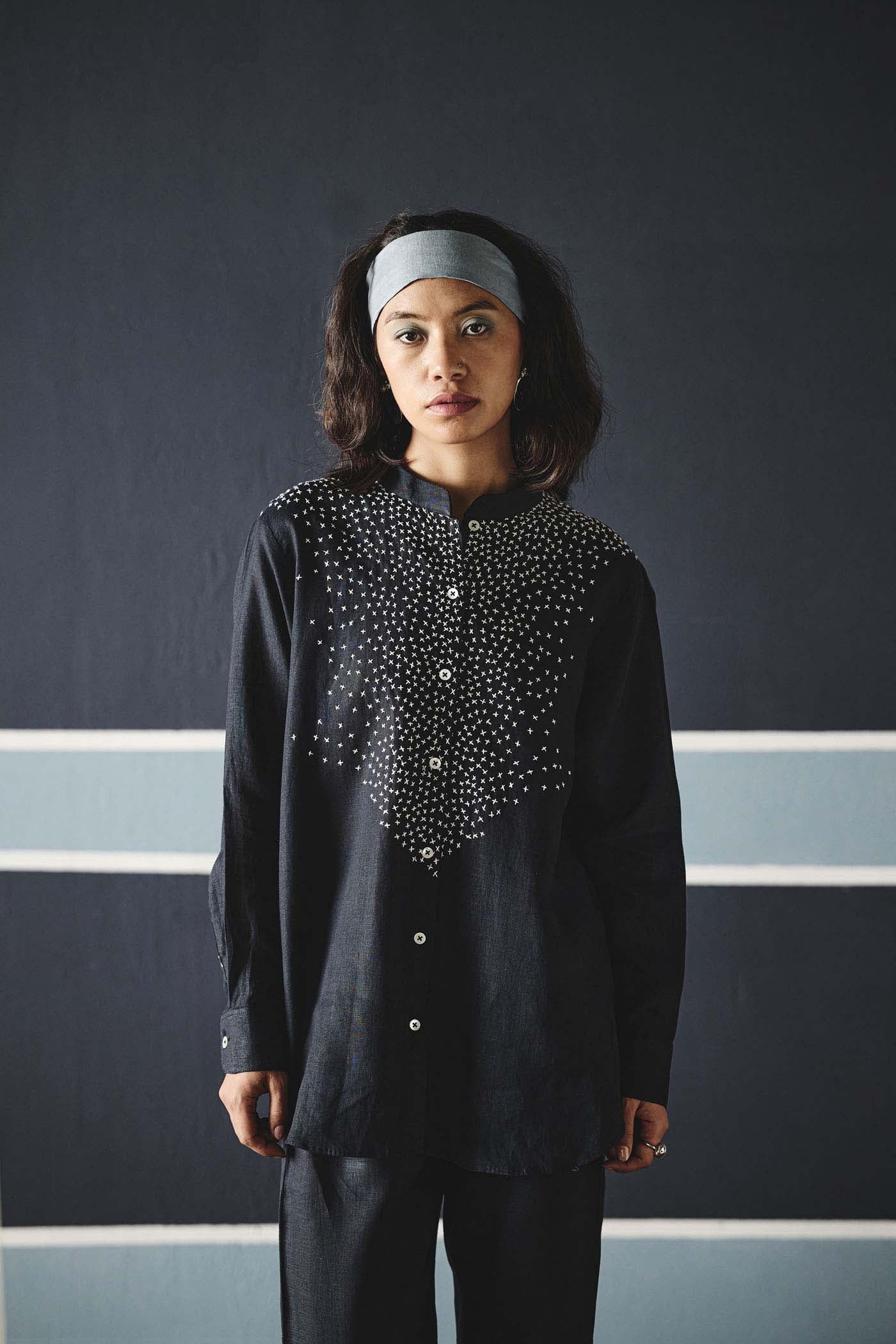 Azul Cross Shirt