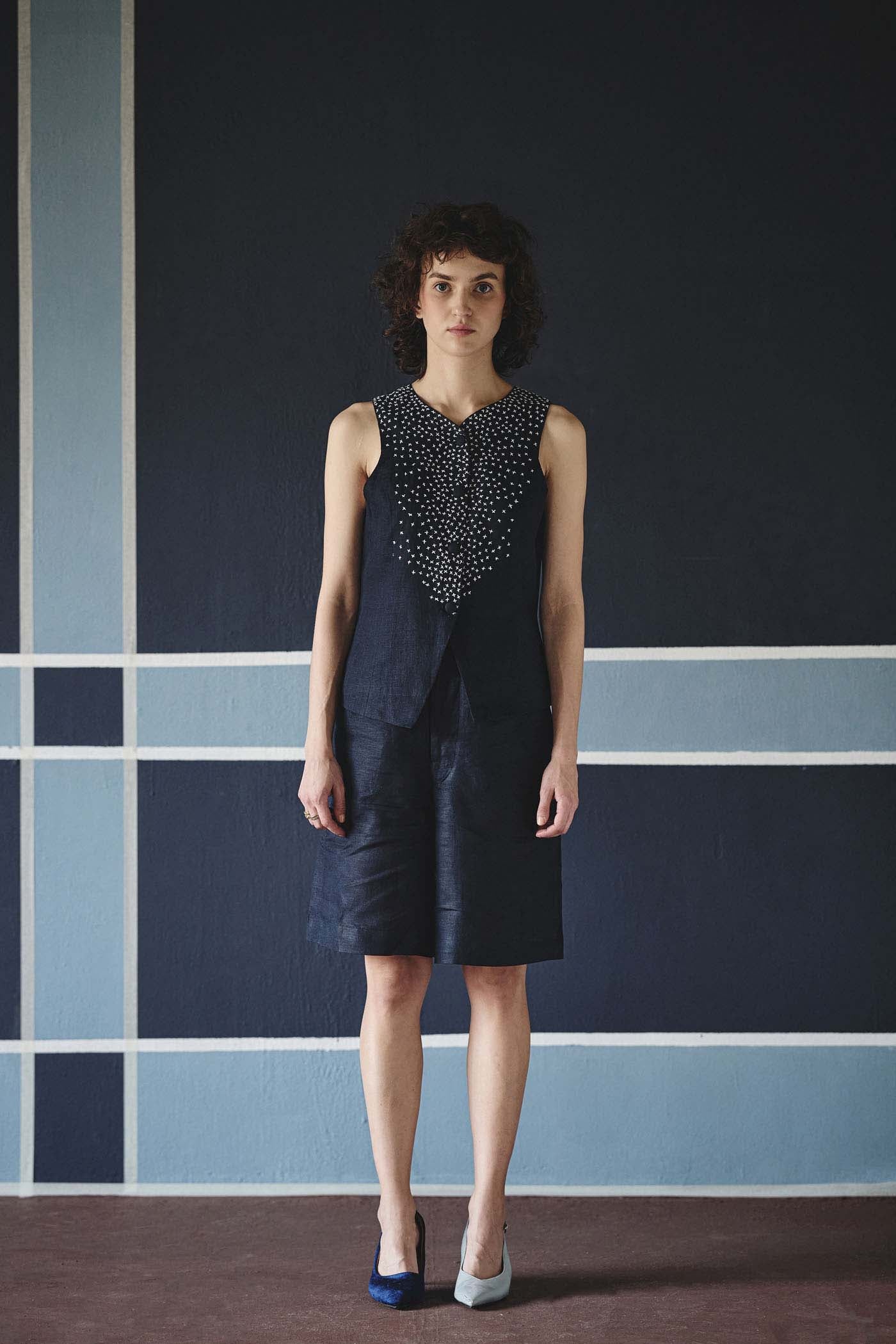 Azul Cross Vest