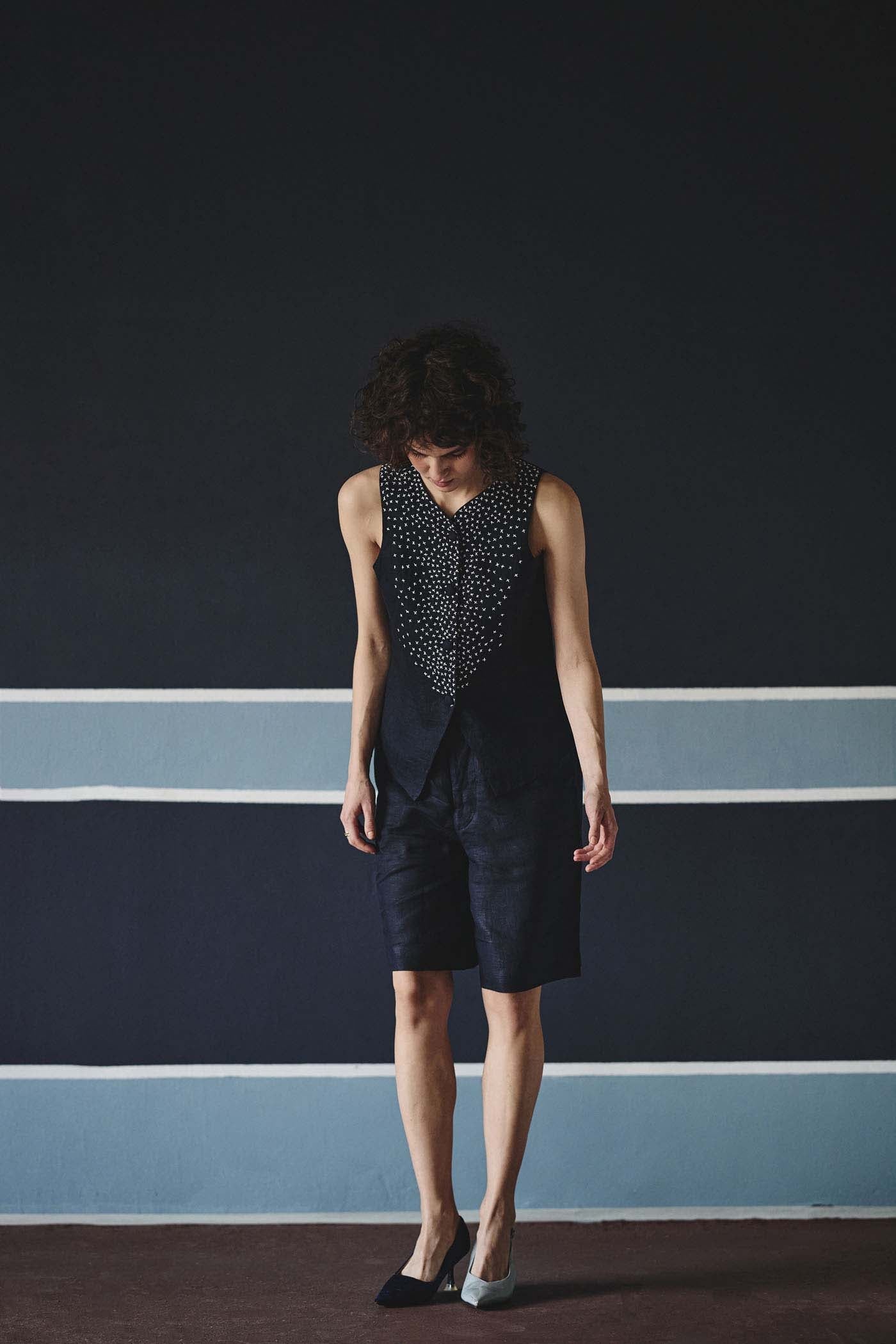 Azul Cross Vest