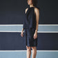 Noir Halter Tie-Up Top