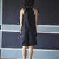 Noir Halter Tie-Up Top