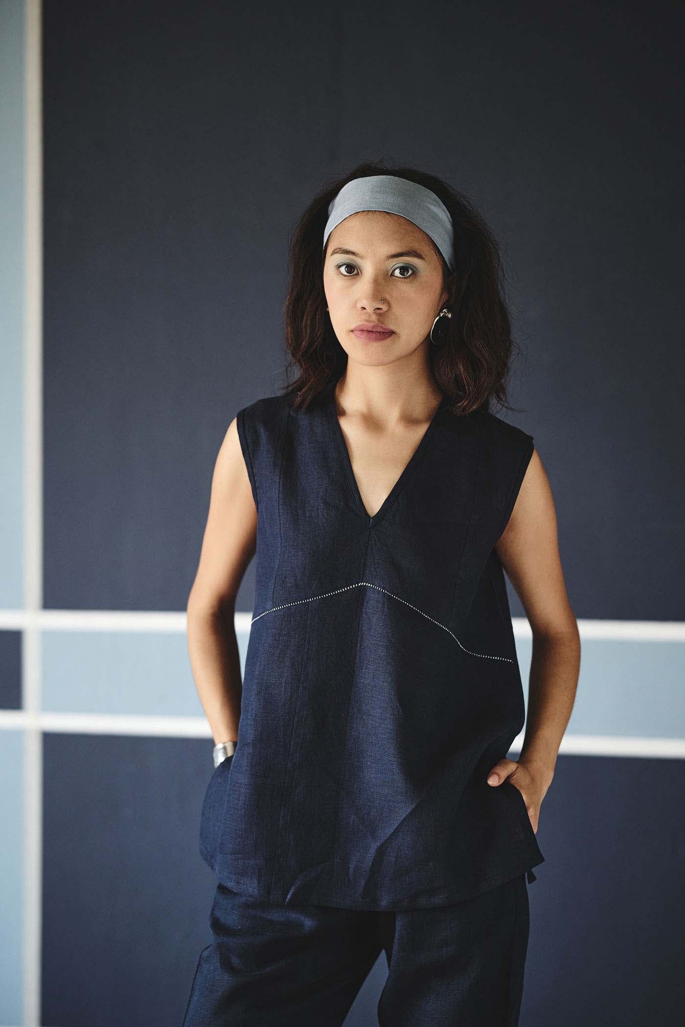 Roseline V-Neck Top