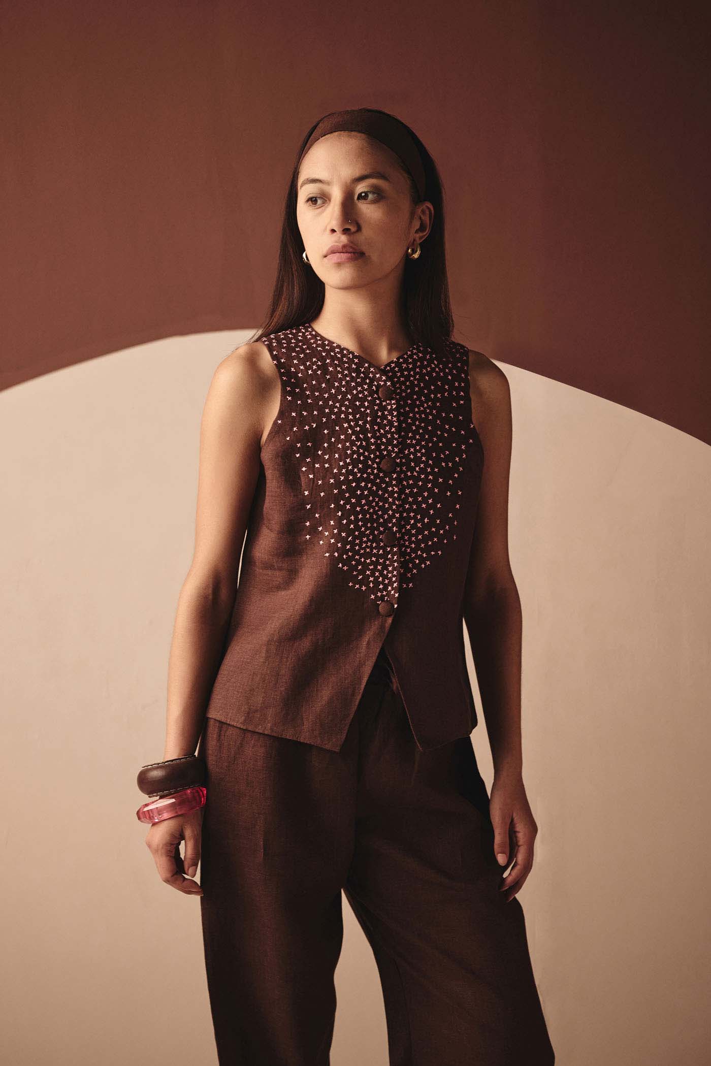 Azul Cross Vest