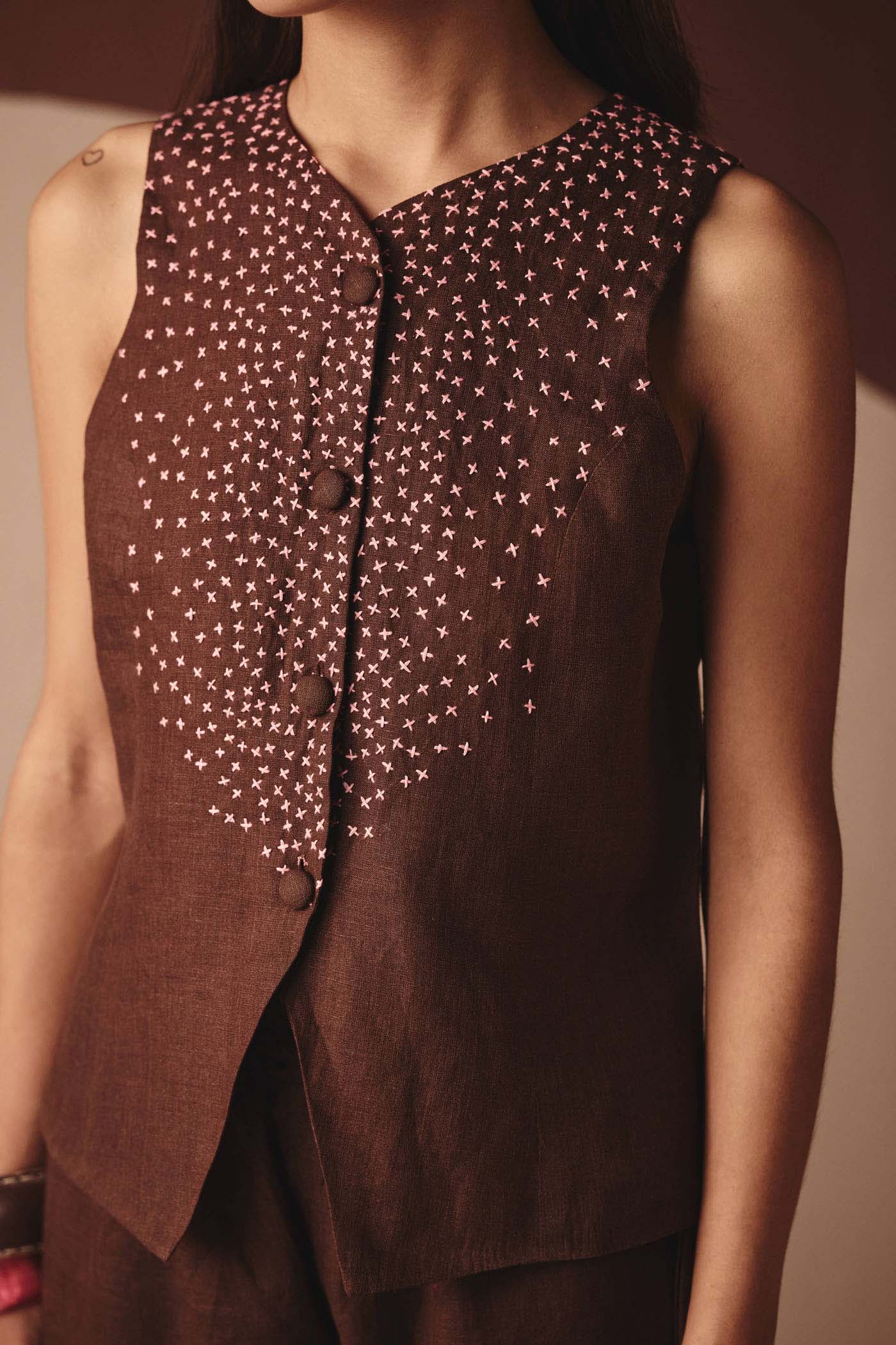 Azul Cross Vest