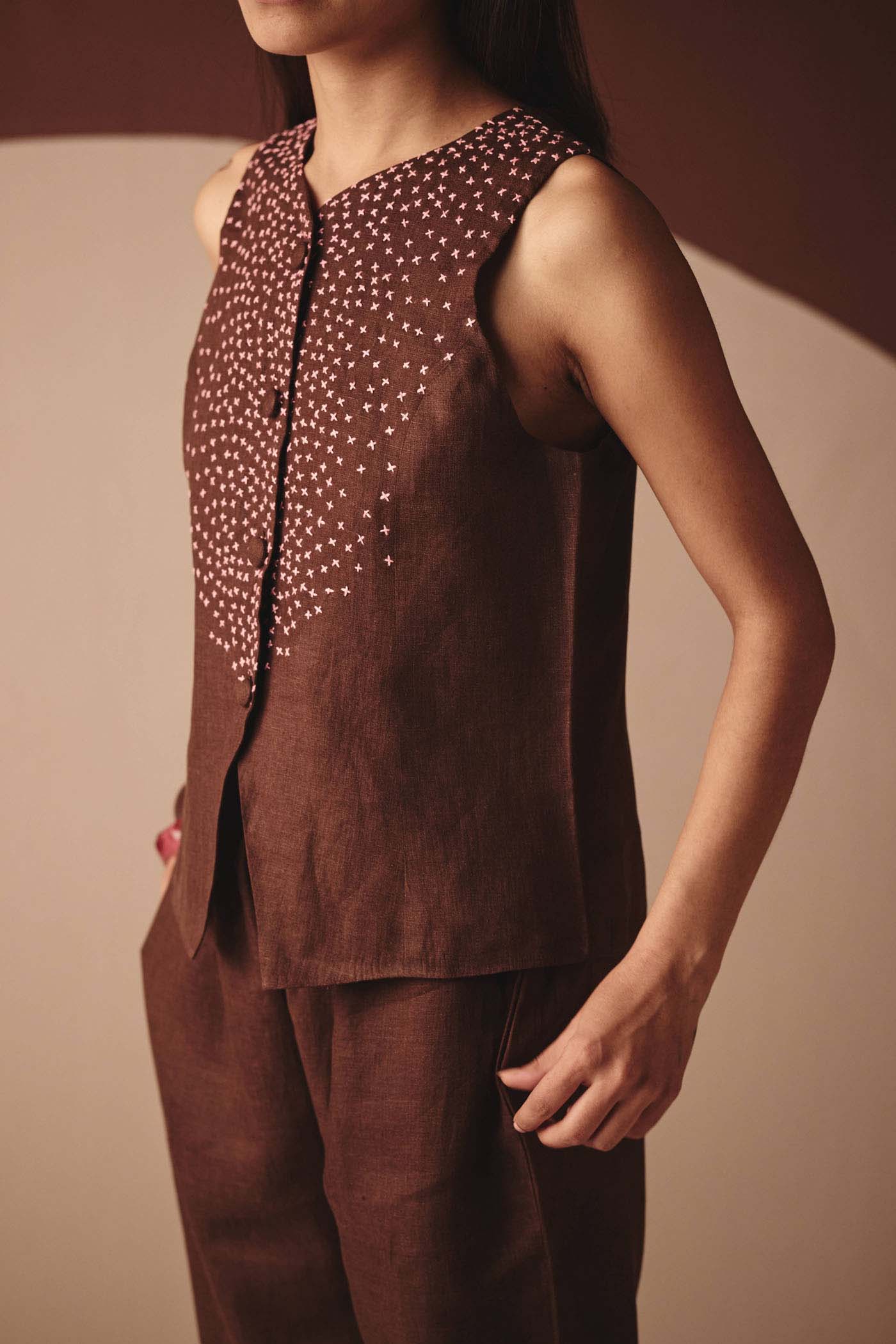Azul Cross Vest