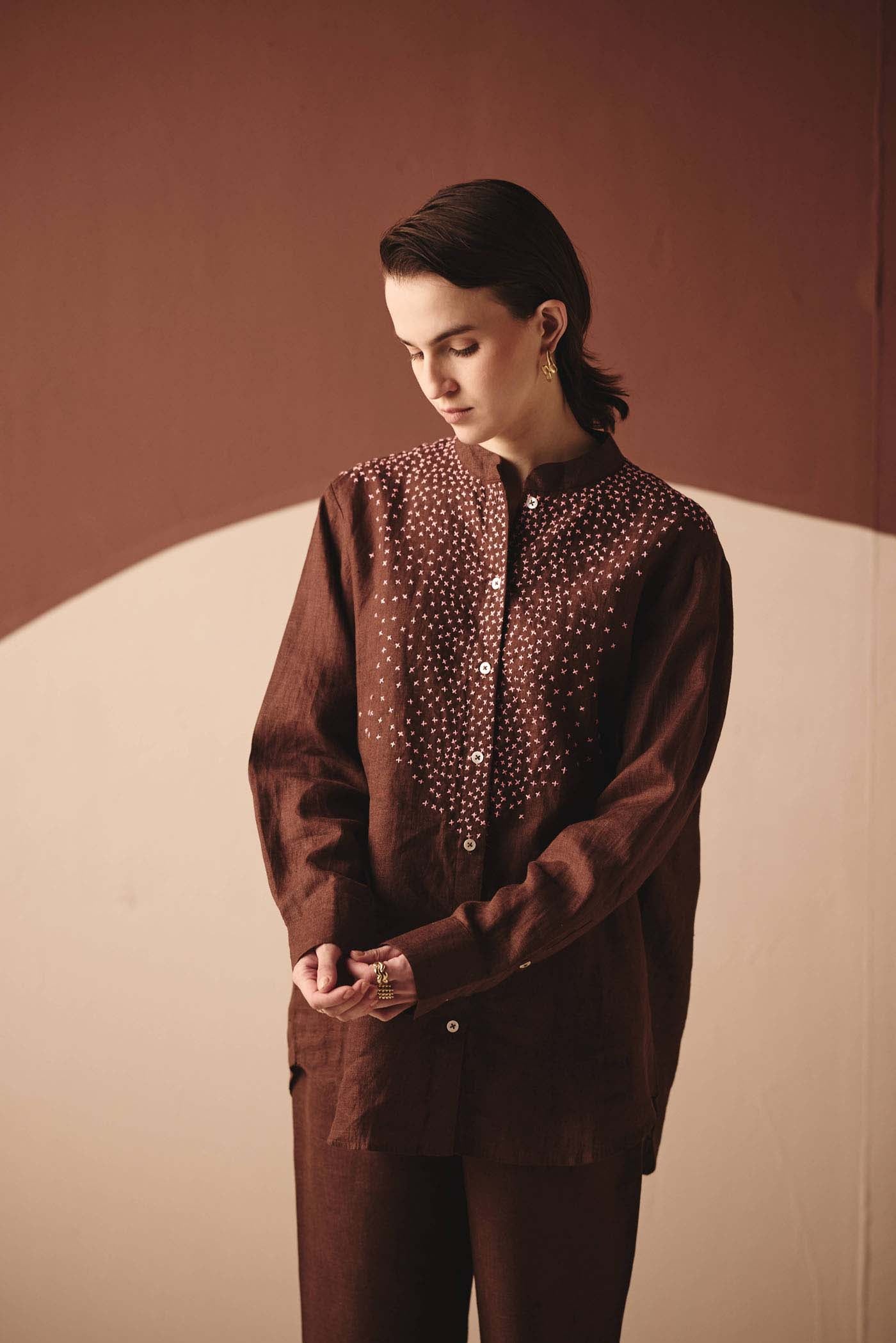 Azul Cross Shirt