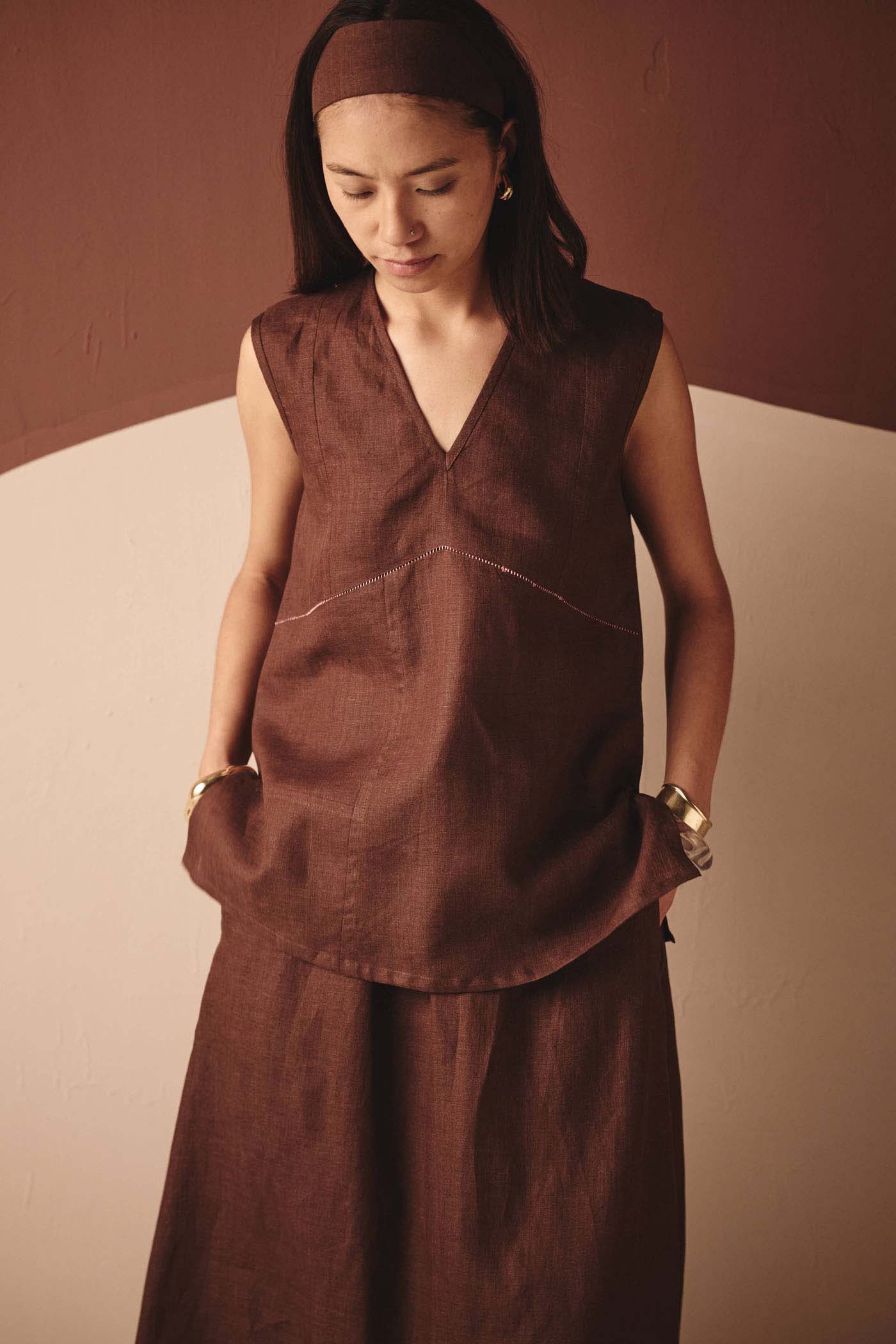 Roseline V-Neck Top