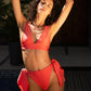 Tide Twister Top - Spicy Coral