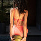 Tide Twister Top - Spicy Coral