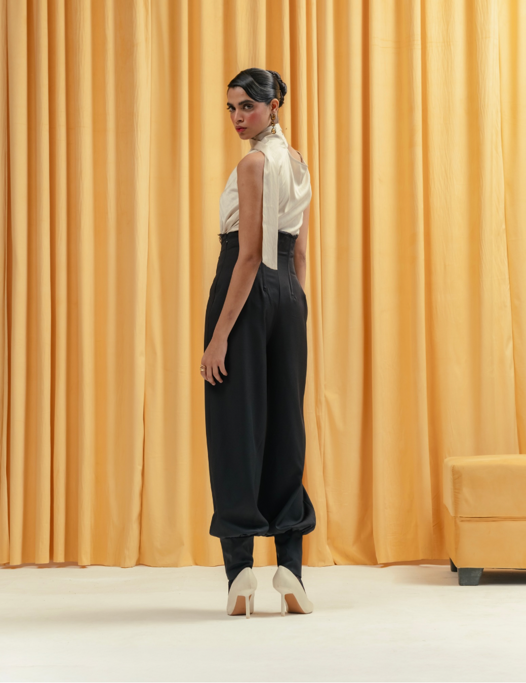 Noir Lace Trouser