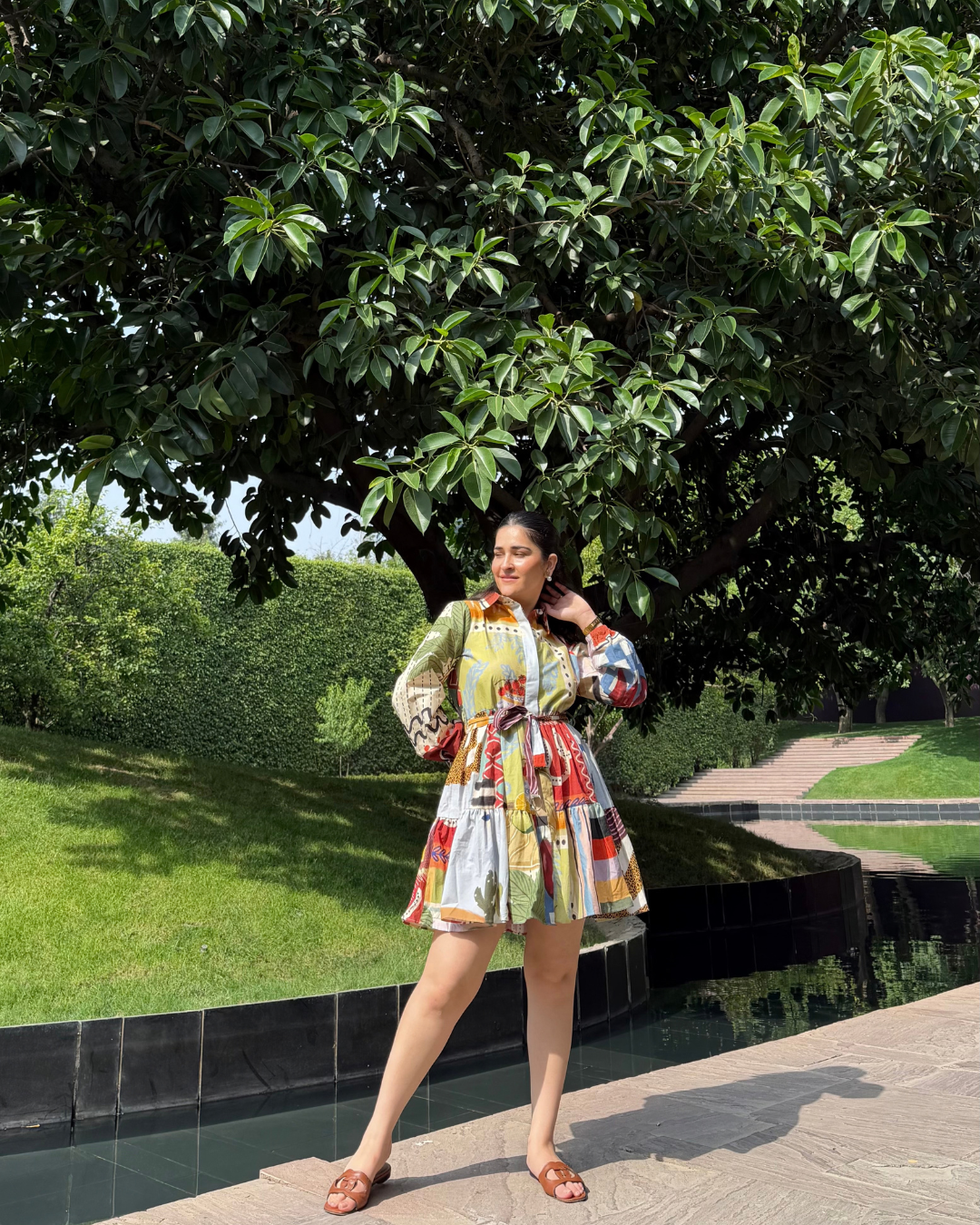 JARDIN DRESS IN ENCANTO PRINT