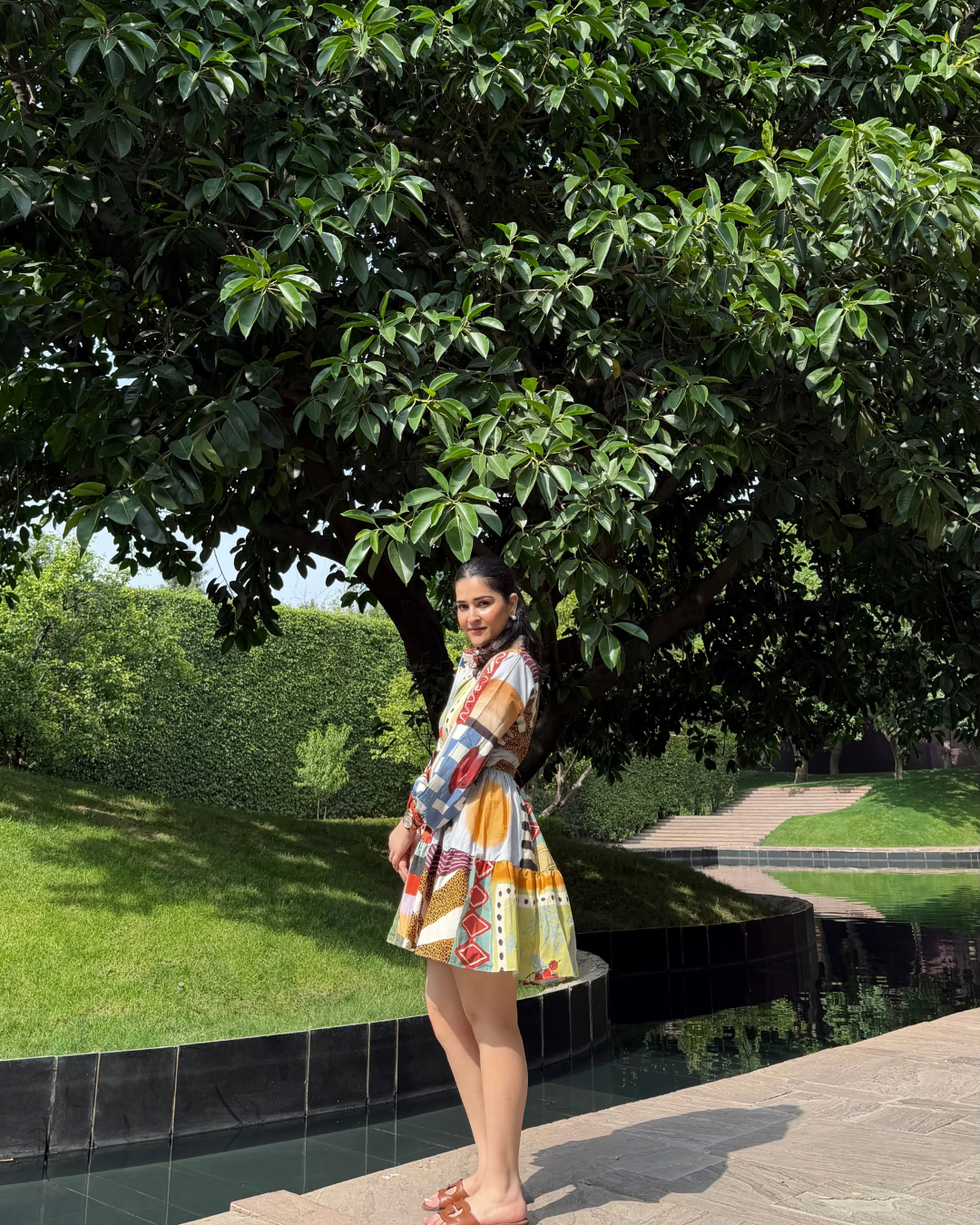 JARDIN DRESS IN ENCANTO PRINT