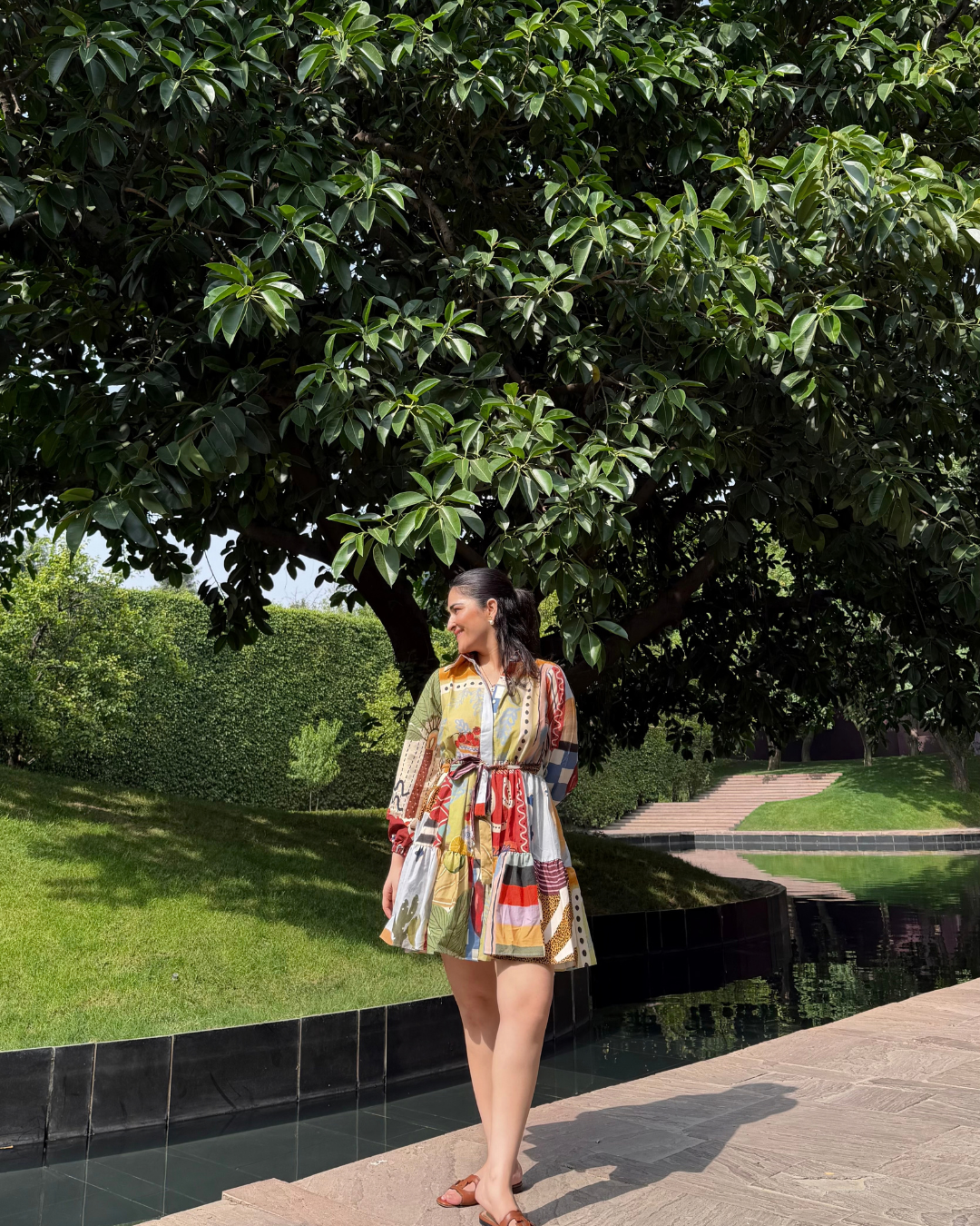 JARDIN DRESS IN ENCANTO PRINT
