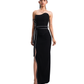 CURVE SKIRT- BLACK