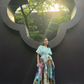 HIBISCUS DRESS IN CASA PARADE PRINT