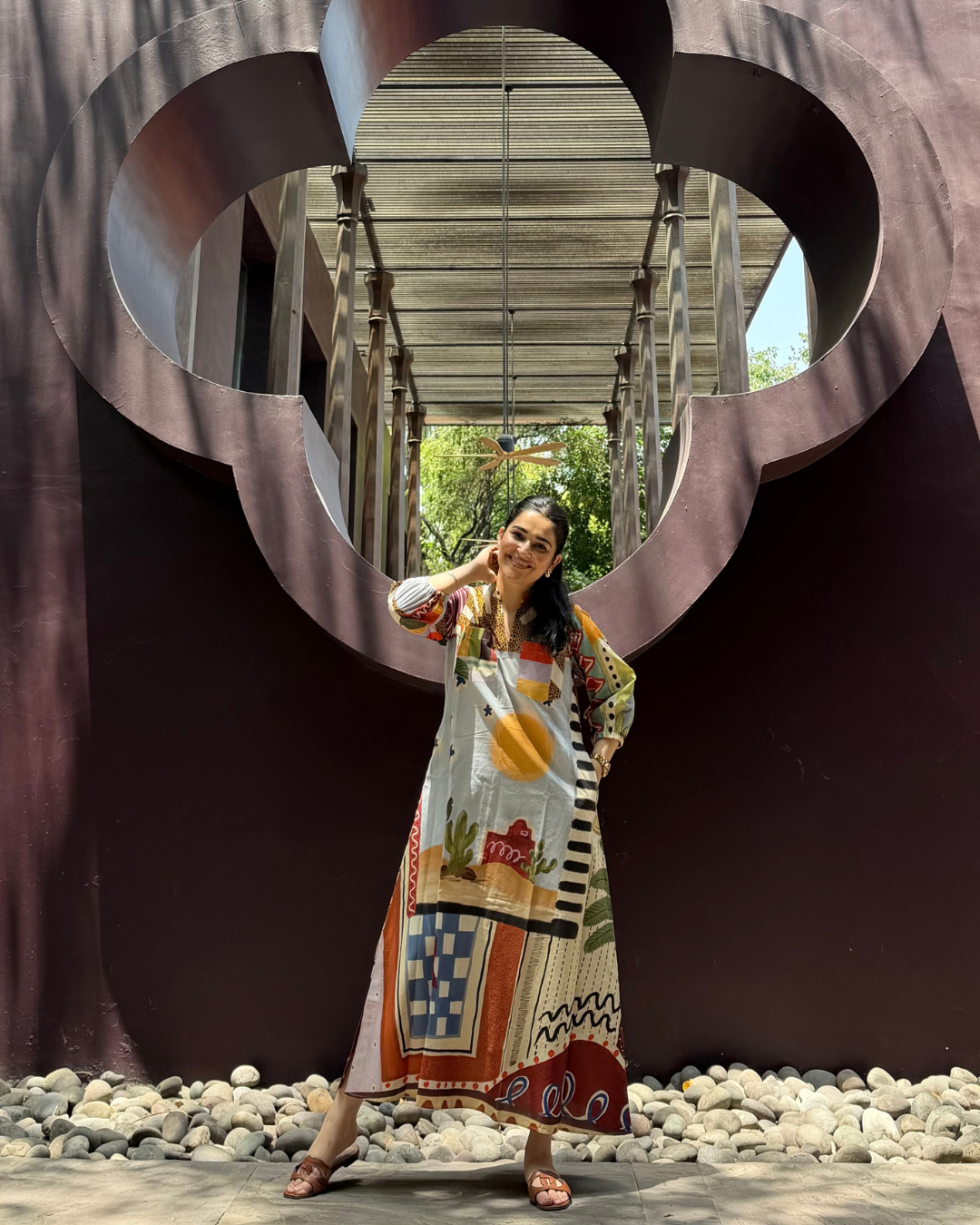 DORA DRESS IN ENCANTO PRINT