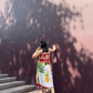 HIBISCUS DRESS IN ENCANTO PRINT