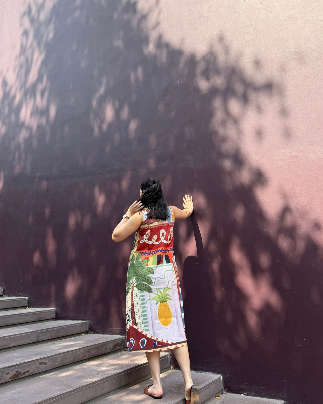 HIBISCUS DRESS IN ENCANTO PRINT