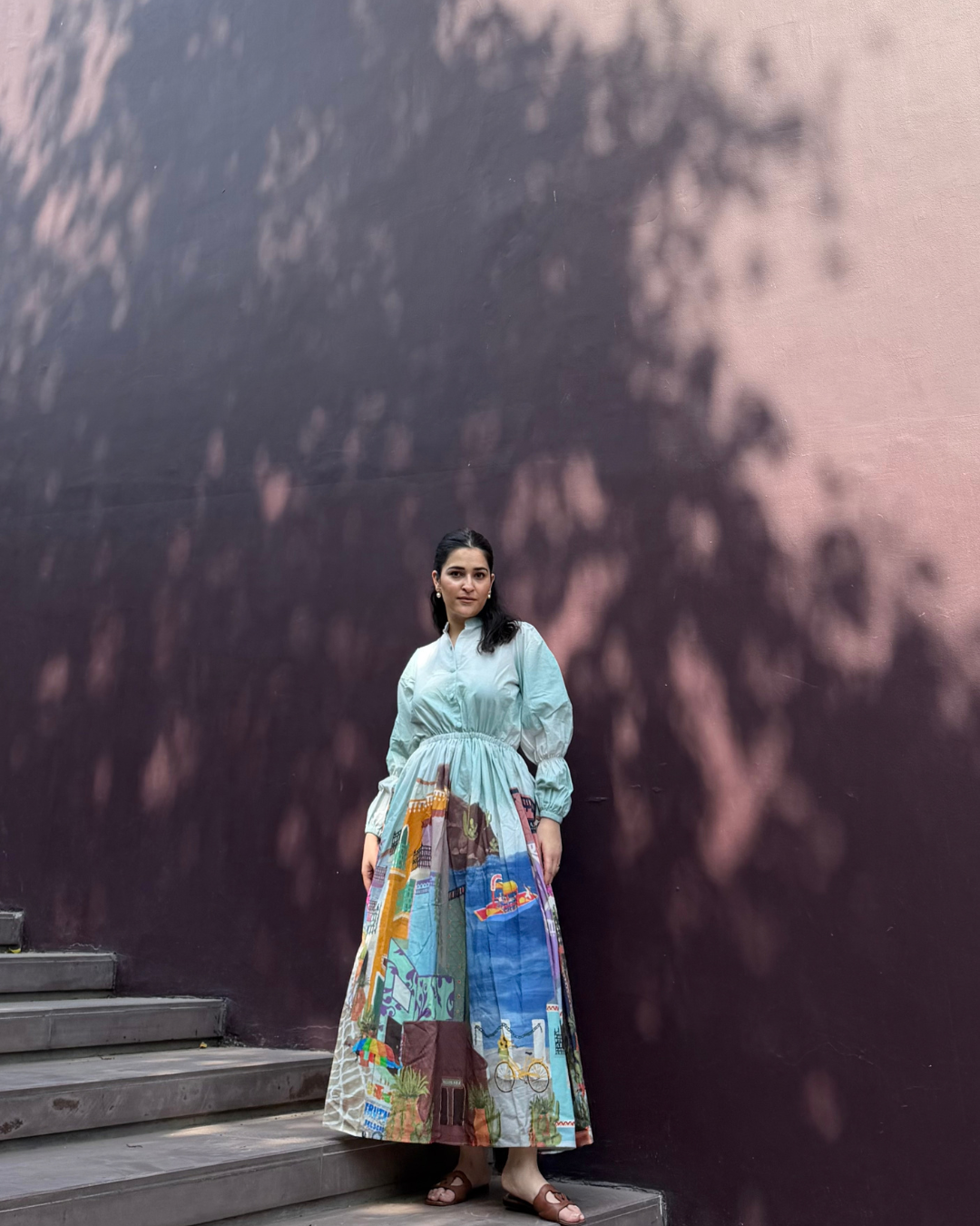 PETALIA DRESS IN CASA PARADE PRINT