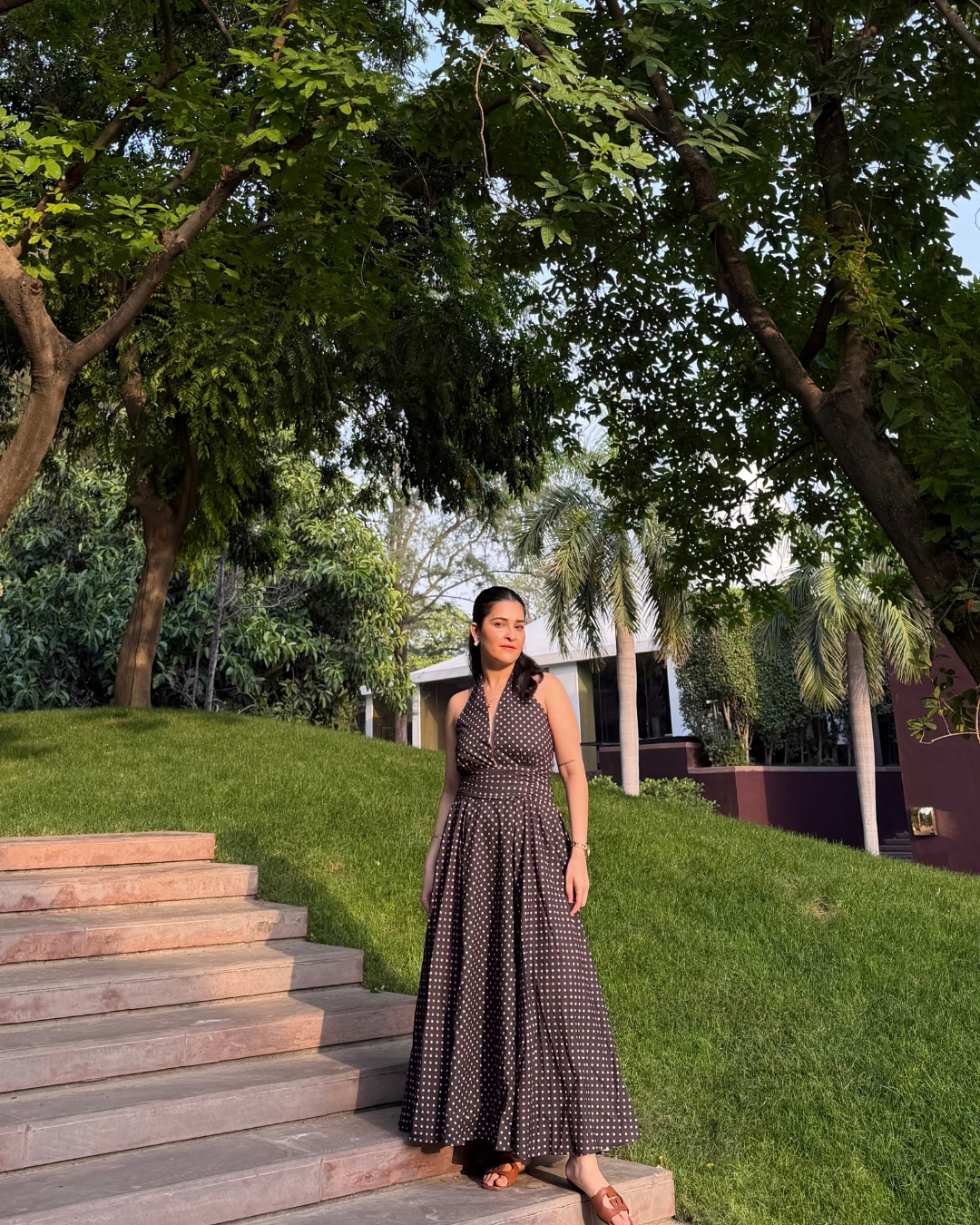 SELVARA DRESS IN PERLA PRINT
