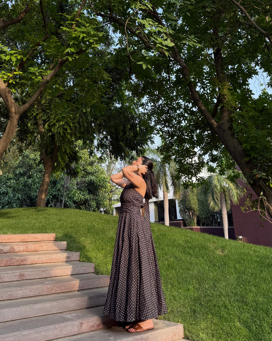 SELVARA DRESS IN PERLA PRINT