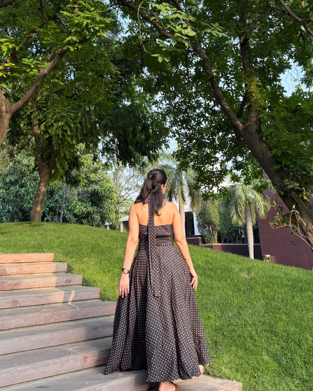 SELVARA DRESS IN PERLA PRINT