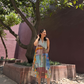 HIBISCUS DRESS IN CASA PARADE PRINT