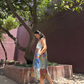 HIBISCUS DRESS IN CASA PARADE PRINT