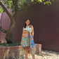 HIBISCUS DRESS IN CASA PARADE PRINT