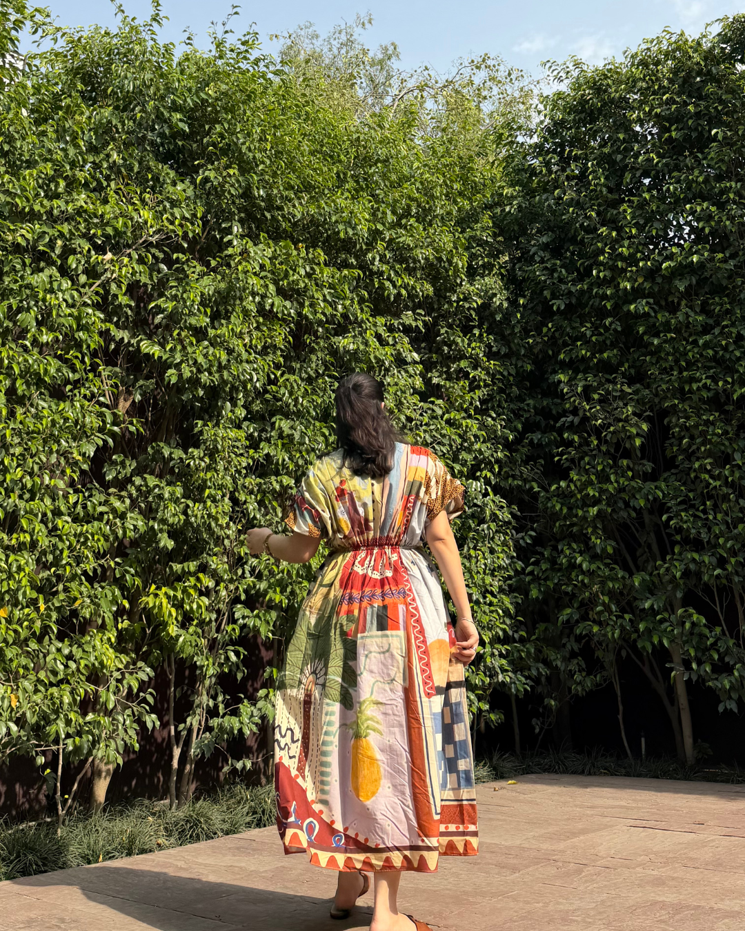 NIRVANA DRESS IN ENCANTO PRINT