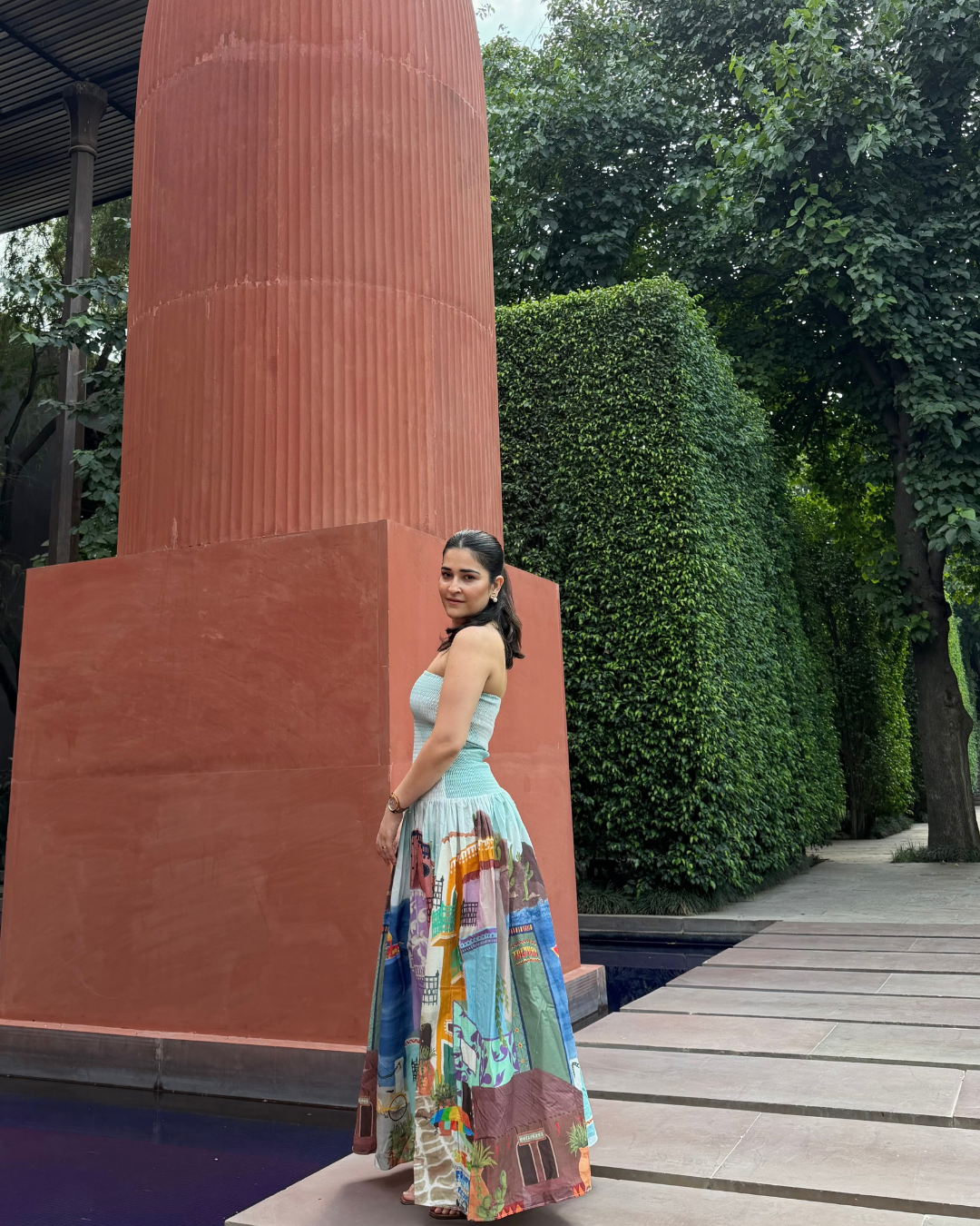 ISADORA DRESS IN CASA PARADE PRINT