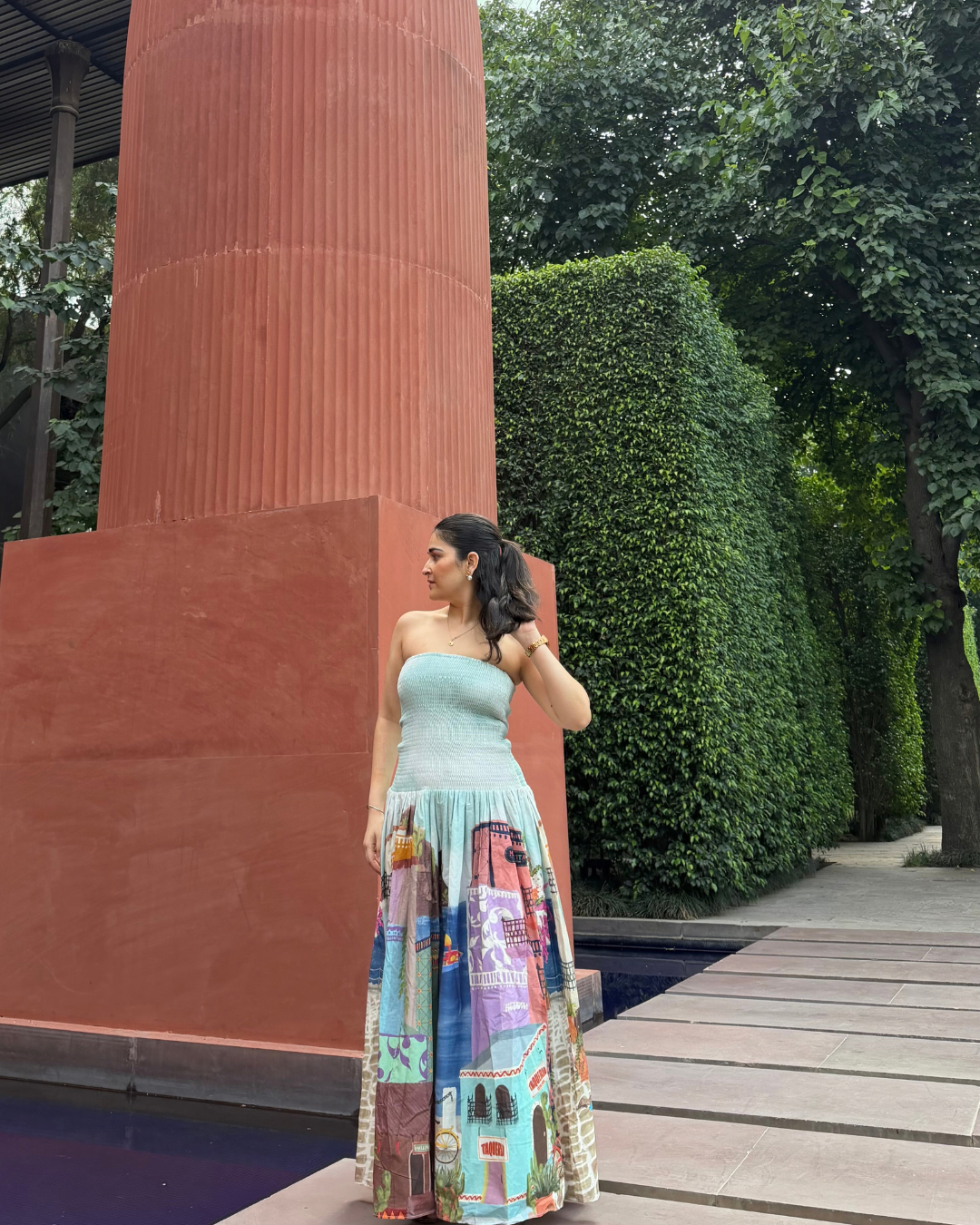 ISADORA DRESS IN CASA PARADE PRINT