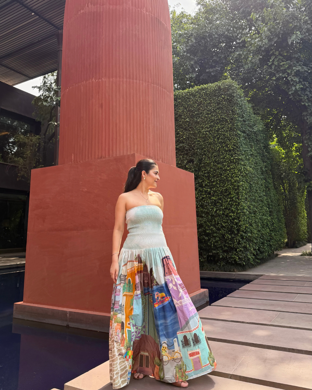 ISADORA DRESS IN CASA PARADE PRINT