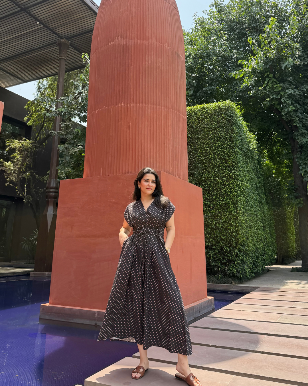 BONITA DRESS IN PERLA PRINT