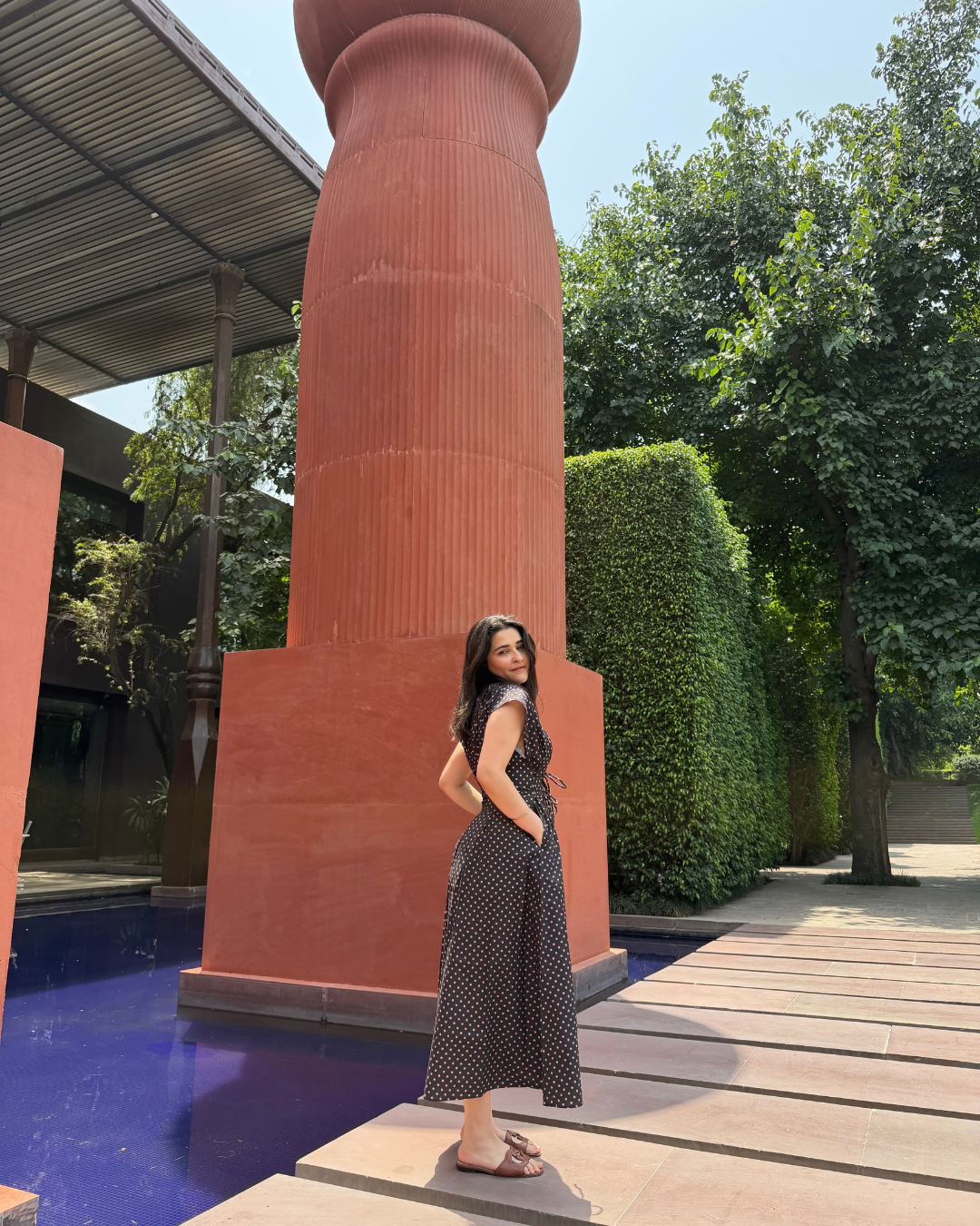 BONITA DRESS IN PERLA PRINT