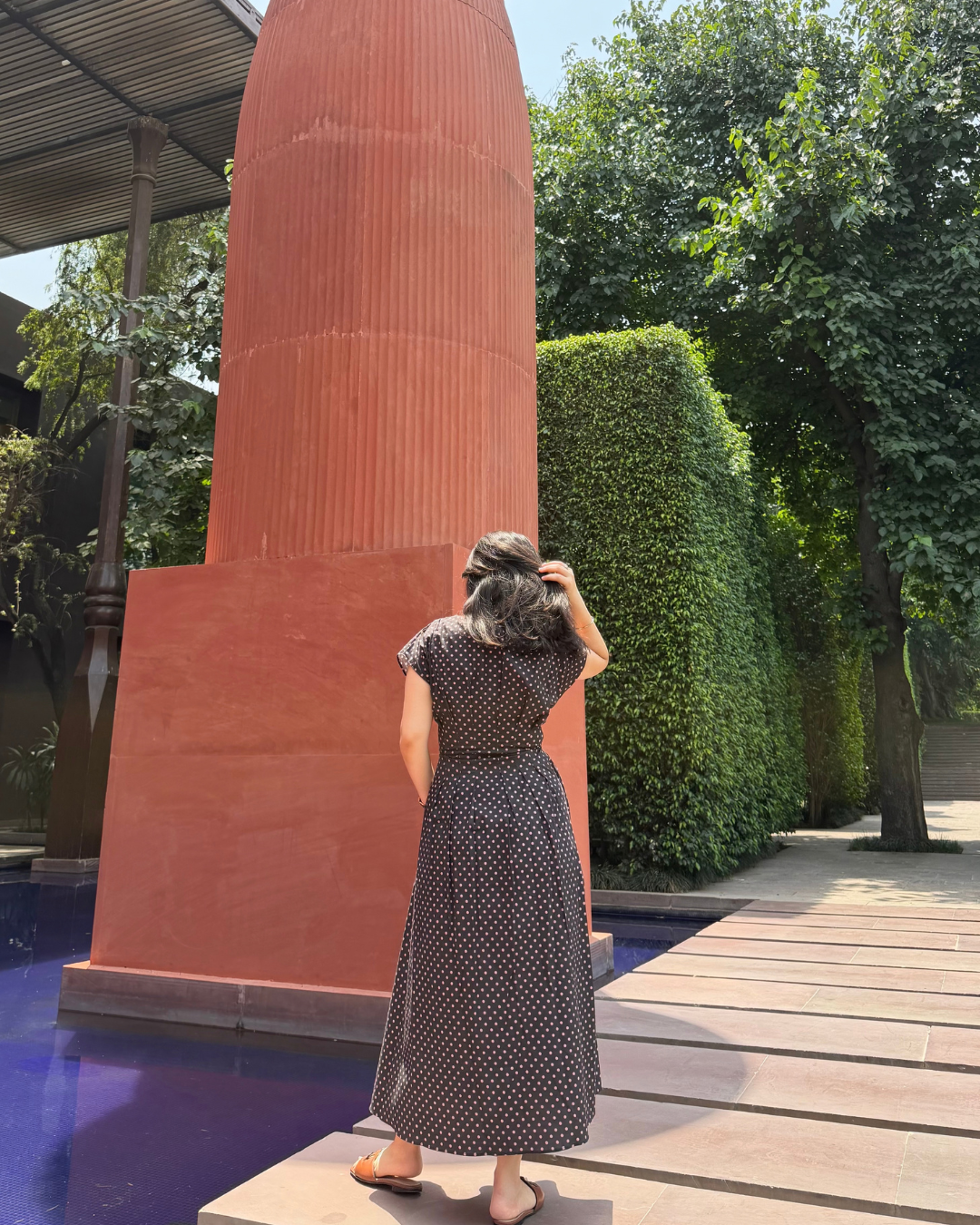 BONITA DRESS IN PERLA PRINT