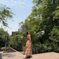 BONITA DRESS IN CAMINO PRINT