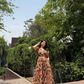 BONITA DRESS IN CAMINO PRINT