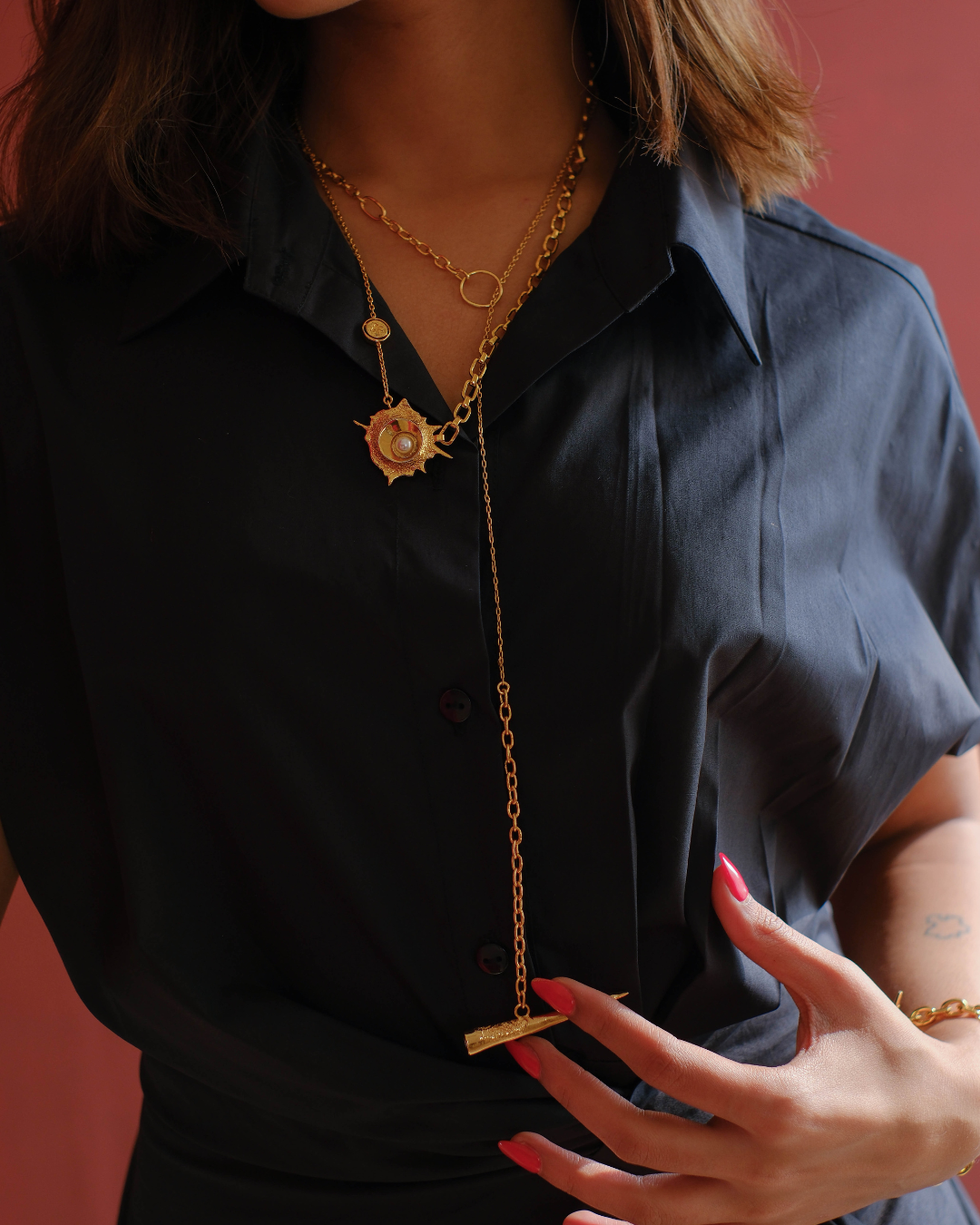 SENSHII PENDANT Gold
