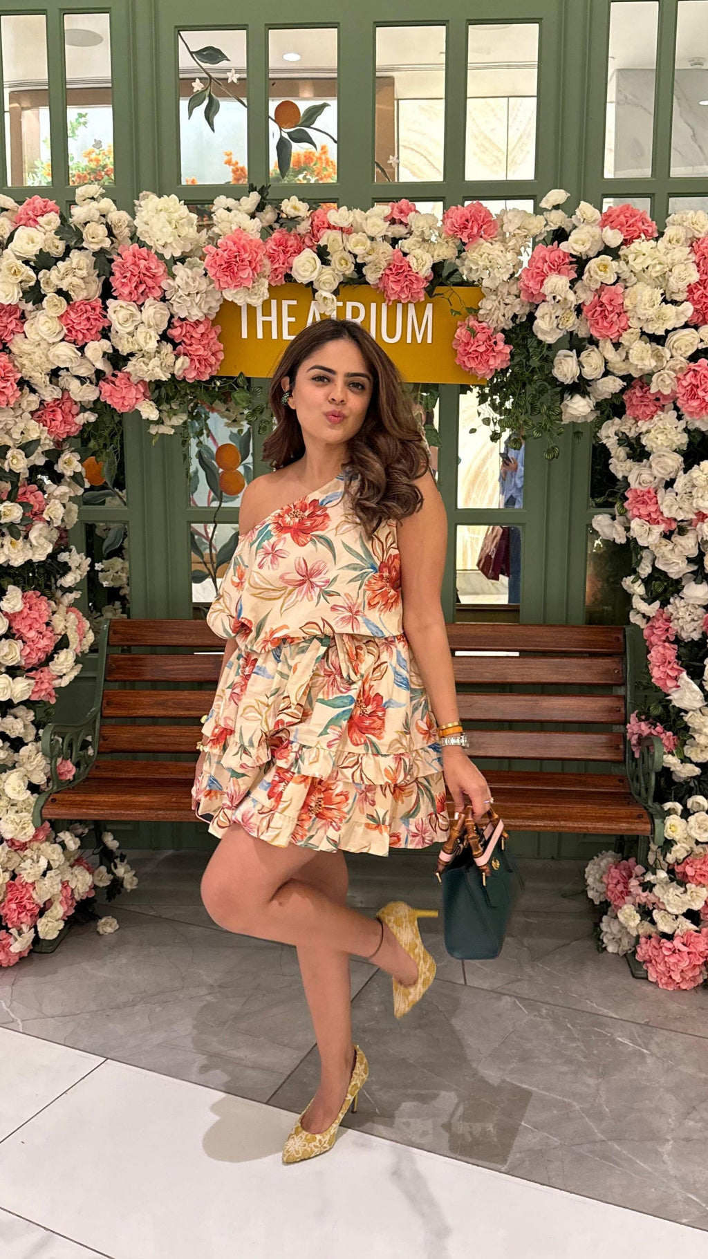 Simran Luthria in Belle Mini Dress
