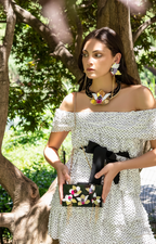 THE WHITE ORCHID EARRINGS