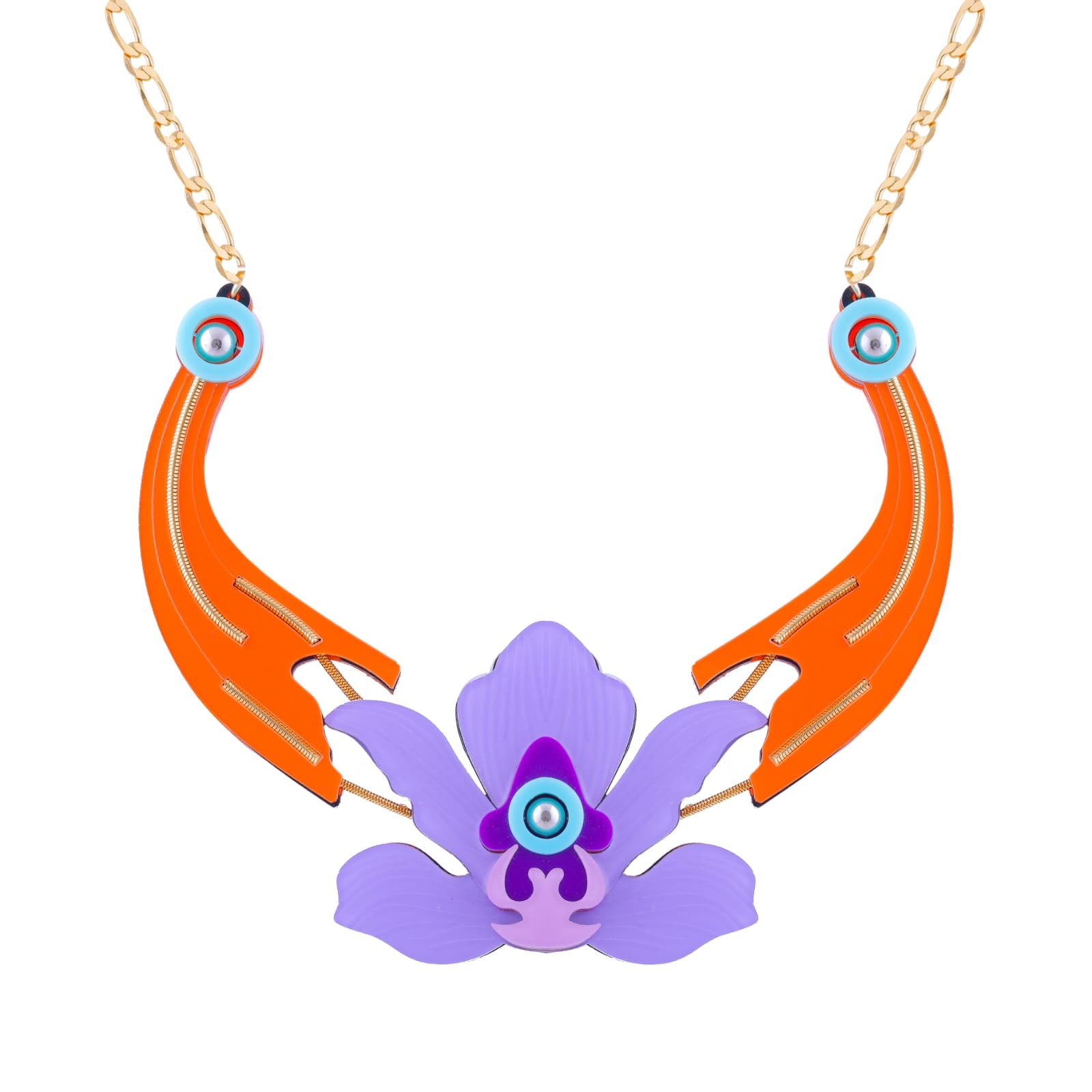 THE PURPLE ORCHID NECKLACE