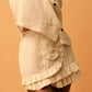 Ancient Spiral Skirt in 'Handloom Cotton Linen'